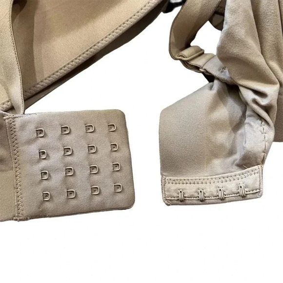 Soma Enbliss Wireless T-Shirt Bra 40DDD Beige Lightly Lined Adjustable - Picture 4 of 9